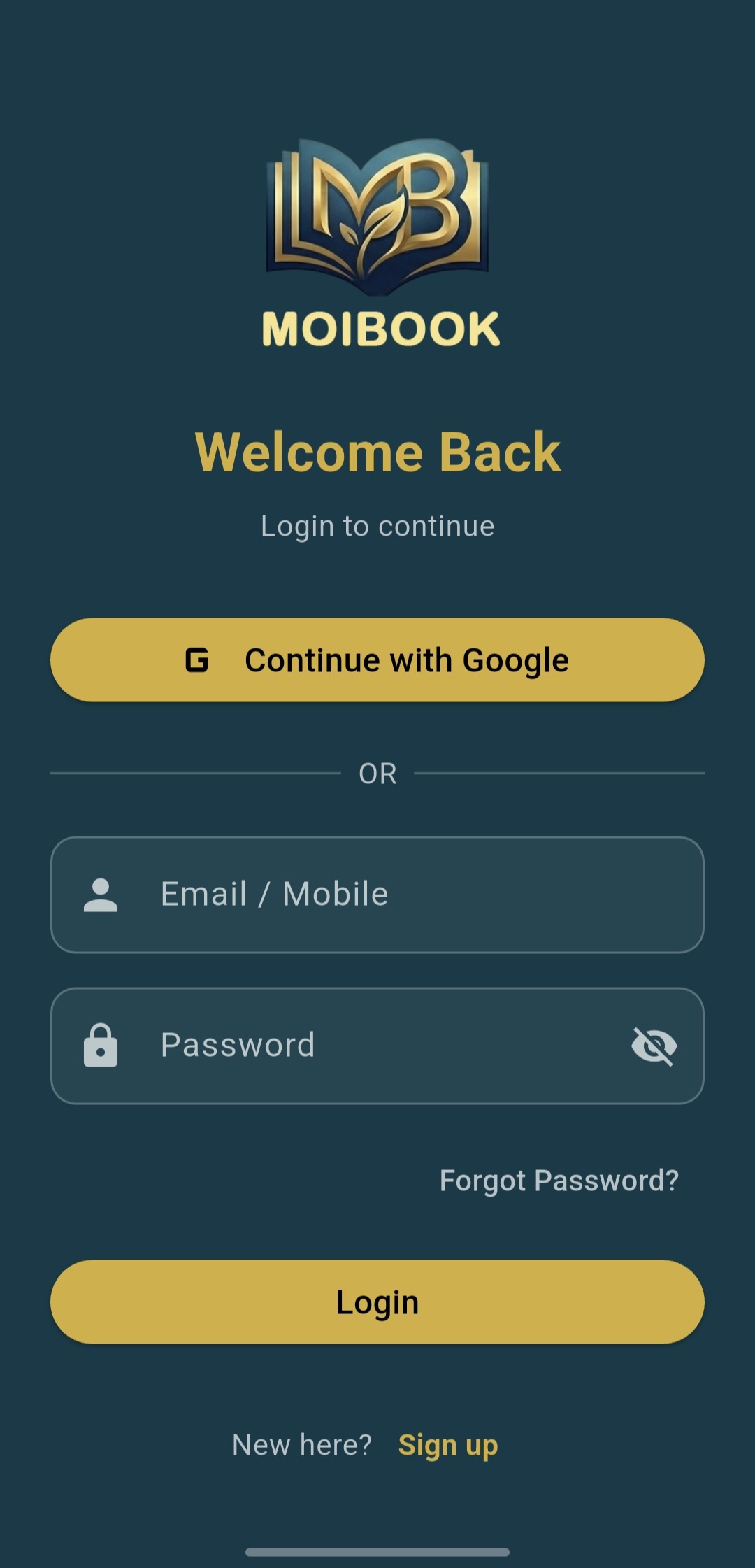 MoiNoteBook App Screenshot - Expense Reports